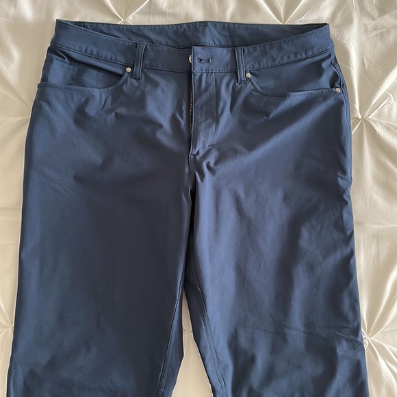 Lululemon ABC Classic-Fit 5 Pocket Warpstreme Men’s Pant 34W 32L - Picture 2 of 6